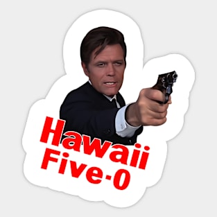 Hawaii Five-0 - Jack Lord Sticker